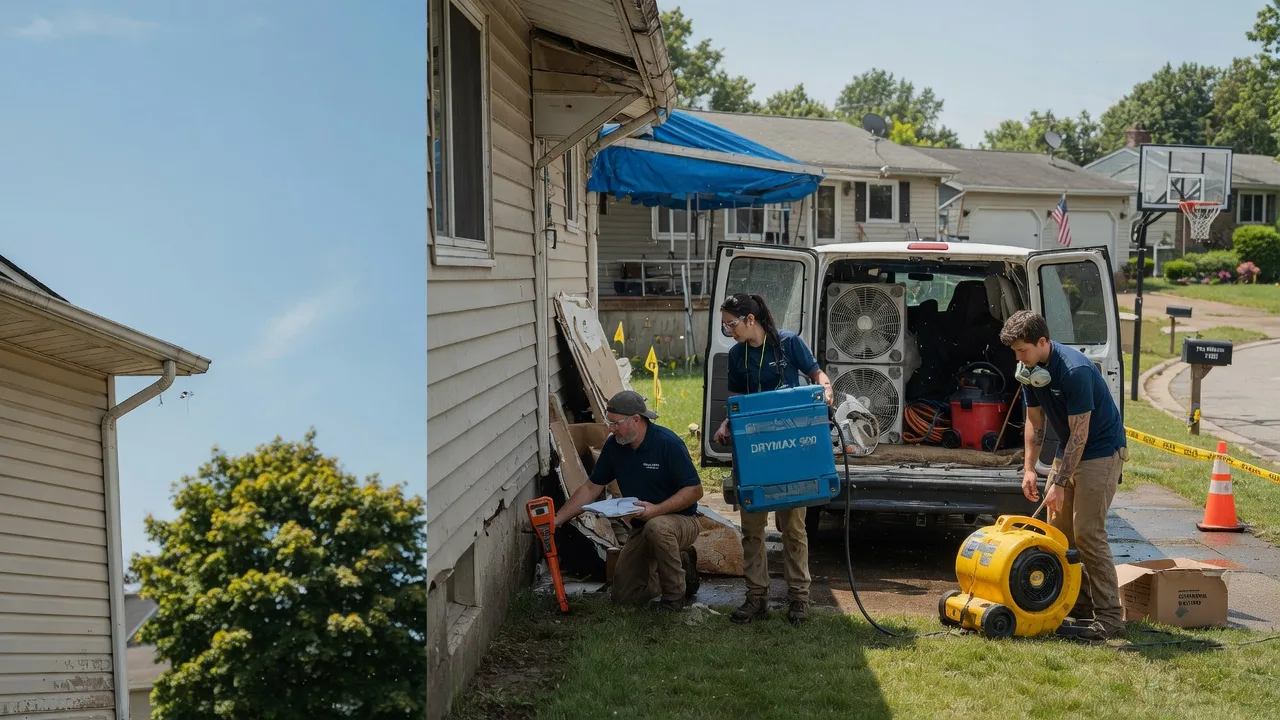 Ceiling Leak Cleanup in Wallingford, IA near me